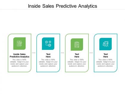 Inside sales predictive analytics ppt powerpoint presentation slides templates cpb