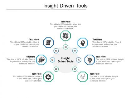 Insight driven tools ppt powerpoint presentation styles visual aids cpb