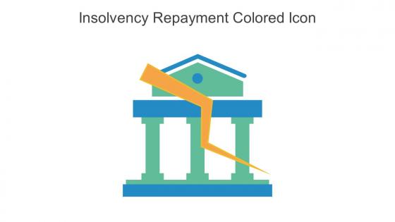 Insolvency Repayment Colored Icon In Powerpoint Pptx Png And Editable Eps Format