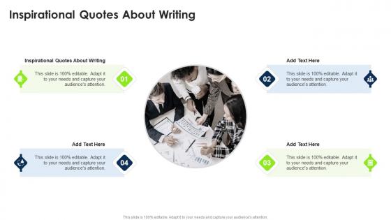 Inspirational Quotes About Writing In Powerpoint And Google Slides Cpb