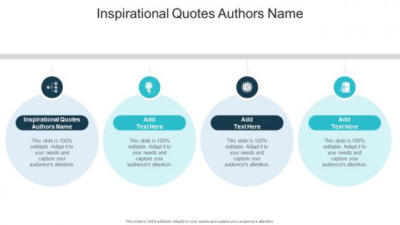 Inspirational Quotes Authors Name In Powerpoint And Google Slides Cpb