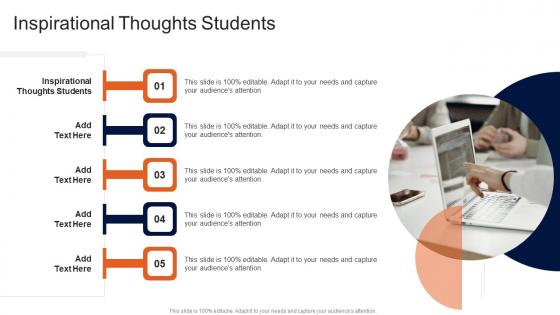 Inspirational Thoughts Students In Powerpoint And Google Slides Cpb