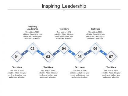 Inspiring leadership ppt powerpoint presentation infographic template good cpb