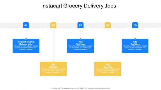 Instacart Grocery Delivery Jobs In Powerpoint And Google Slides Cpb