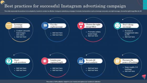 Instagram Advertising To Enhance Best Practices For Successful Instagram Advertising Campaign