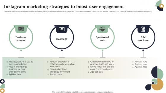 Instagram Marketing Strategies To Boost User Internet Marketing Strategies MKT SS V