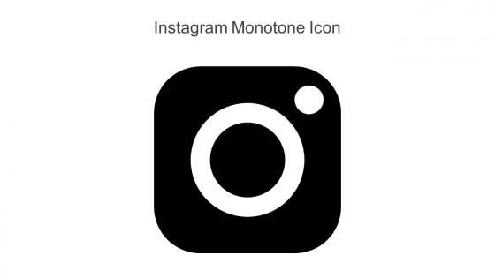 Instagram Monotone Icon