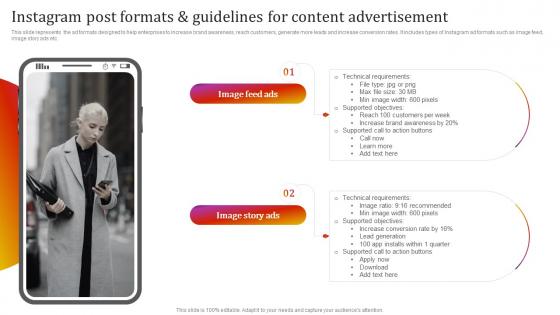 Instagram Post Formats And Guidelines For Content Instagram Marketing To Grow Brand Awareness