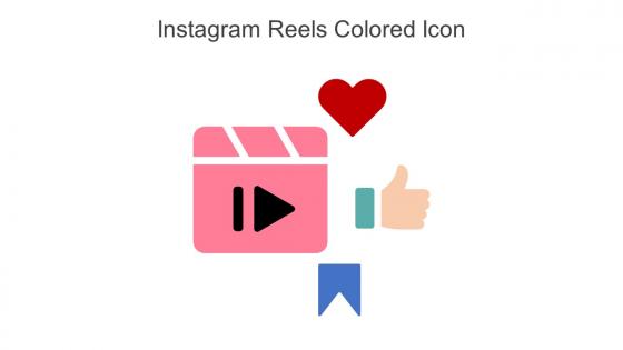 Instagram Reels Colored Icon In Powerpoint Pptx Png And Editable Eps Format