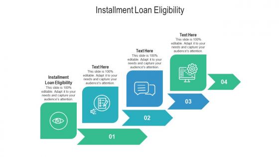 Installment loan eligibility ppt powerpoint presentation file professional cpb