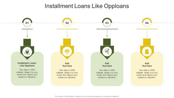 Installment Loans Like Opploans In Powerpoint And Google Slides Cpb