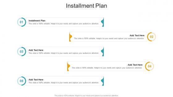 Installment Plan In Powerpoint And Google Slides Cpb
