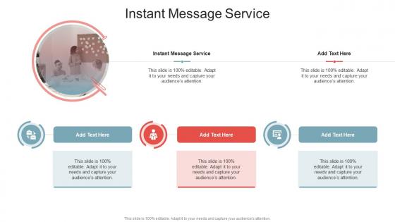 Instant Message Service In Powerpoint And Google Slides Cpb