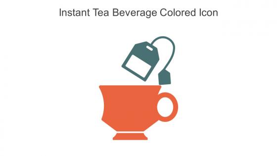 Instant Tea Beverage Colored Icon In Powerpoint Pptx Png And Editable Eps Format