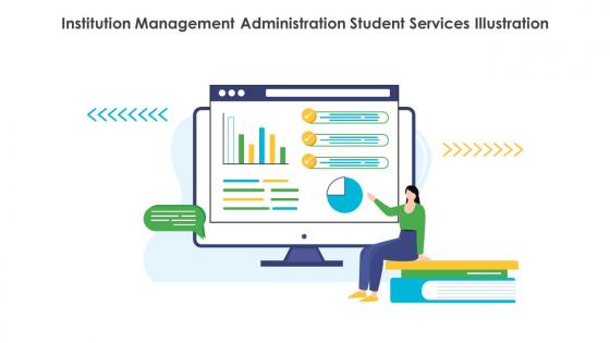 Institution Management Administration Student Services Illustration
