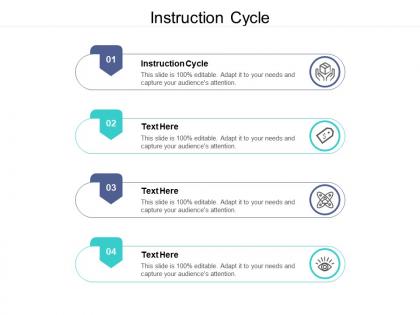 Instruction cycle ppt powerpoint presentation outline slideshow cpb