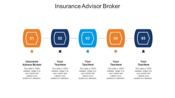 Insurance advisor broker ppt powerpoint presentation infographic template show cpb