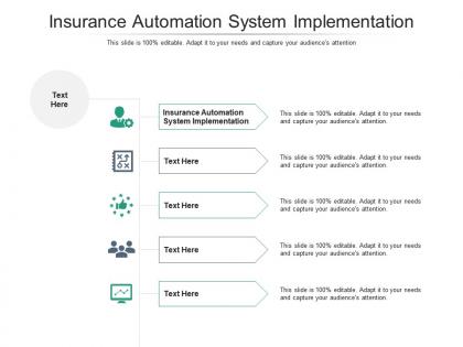 Insurance automation system implementation ppt powerpoint presentation layouts show cpb