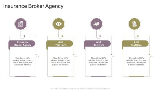 Insurance Broker Agency In Powerpoint And Google Slides Cpb
