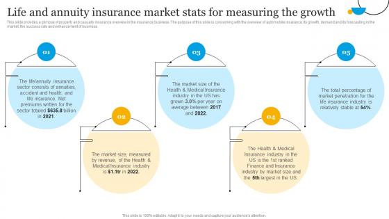 Insurance Business Plan Life And Annuity Insurance Market Stats For Measuring The Growth BP SS