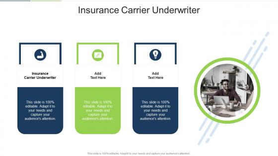 Insurance Carrier Underwriter In Powerpoint And Google Slides Cpb
