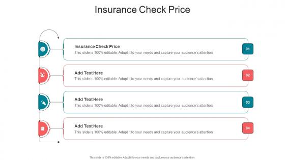 Insurance Check Price In Powerpoint And Google Slides Cpb