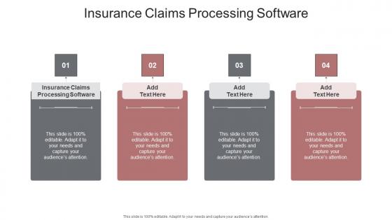 Insurance Claims Processing Software In Powerpoint And Google Slides Cpb