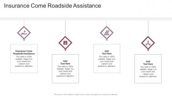 Insurance Come Roadside Assistance In Powerpoint And Google Slides Cpb