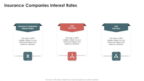 Insurance Companies Interest Rates In Powerpoint And Google Slides Cpb
