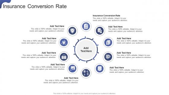 Insurance Conversion Rate In Powerpoint And Google Slides Cpb