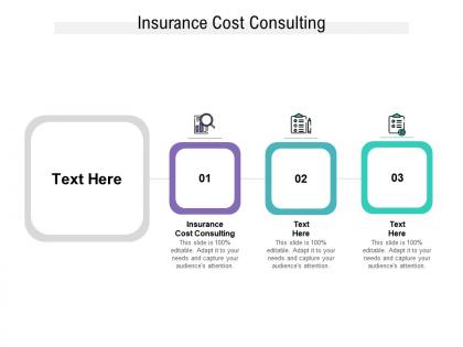 Insurance cost consulting ppt powerpoint presentation file portrait cpb