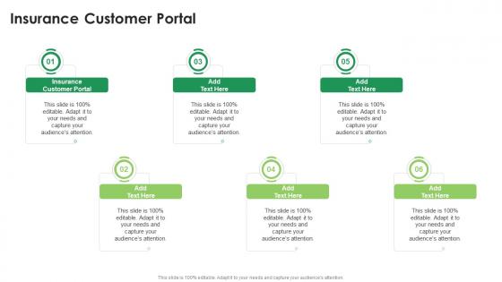 Insurance Customer Portal In Powerpoint And Google Slides Cpb