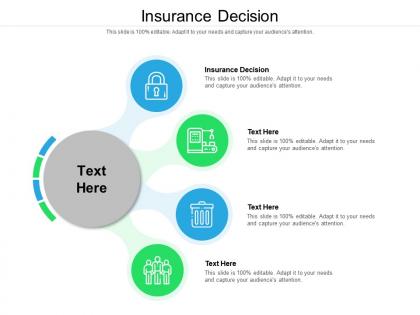 Insurance decision ppt powerpoint presentation file templates cpb