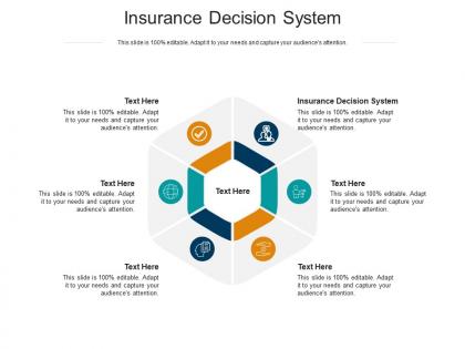 Insurance decision system ppt powerpoint presentation show aids cpb