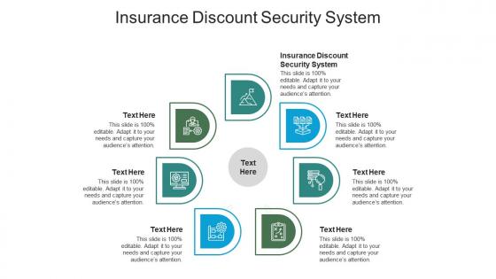 Insurance discount security system ppt powerpoint presentation styles examples cpb