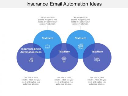 Insurance email automation ideas ppt powerpoint presentation infographics layouts cpb