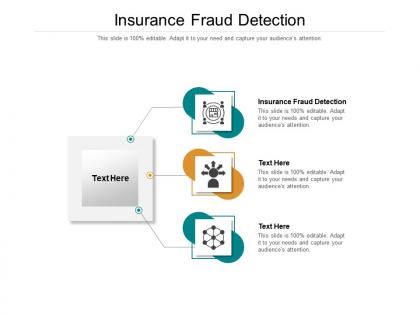 Insurance fraud detection ppt powerpoint presentation outline deck cpb