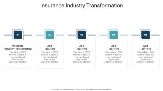 Insurance Industry Transformation In Powerpoint And Google Slides Cpb