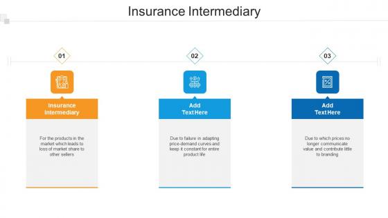 Insurance Intermediary Ppt Powerpoint Presentation Pictures Sample Cpb