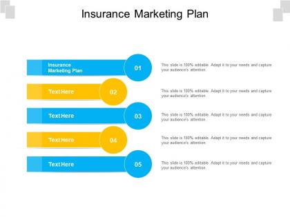 Insurance marketing plan ppt powerpoint presentation professional images cpb