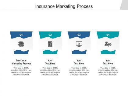 Insurance marketing process ppt powerpoint presentation infographics designs download cpb