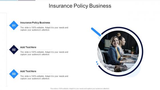 Insurance Policy Business In Powerpoint And Google Slides Cpb