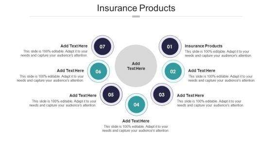Insurance Products In Powerpoint And Google Slides Cpb