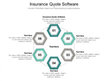 Insurance quote software ppt powerpoint presentation infographics infographics cpb