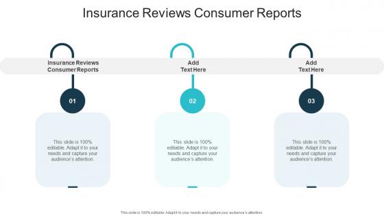 Insurance Reviews Consumer Reports In Powerpoint And Google Slides Cpb