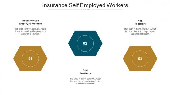 Insurance Self Employed Workers Ppt Powerpoint Presentation Portfolio Display Cpb