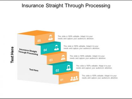 Insurance straight through processing ppt powerpoint presentation professional graphics design cpb
