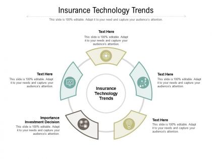 Insurance technology trends powerpoint presentation infographics professional cpb