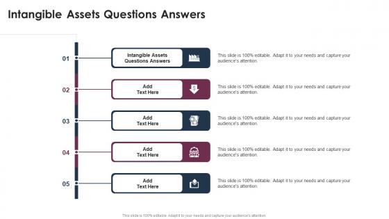 Intangible Assets Questions Answers In Powerpoint And Google Slides Cpb