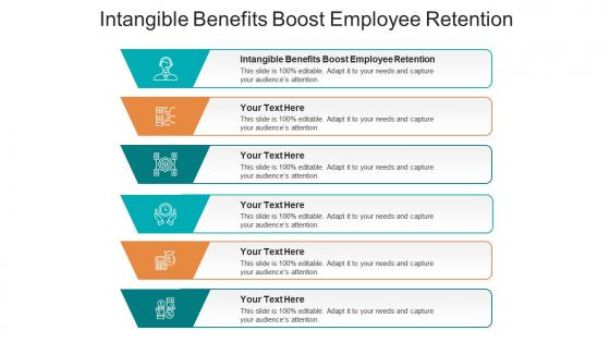Intangible benefits boost employee retention ppt powerpoint presentation icon grid cpb